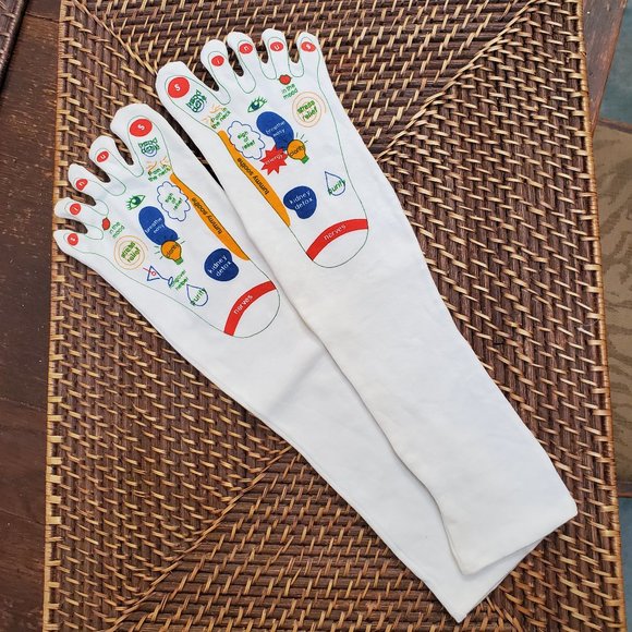 Reflexology Socks by EARTH THERAPEUTICS NIB - Picture 2 of 9